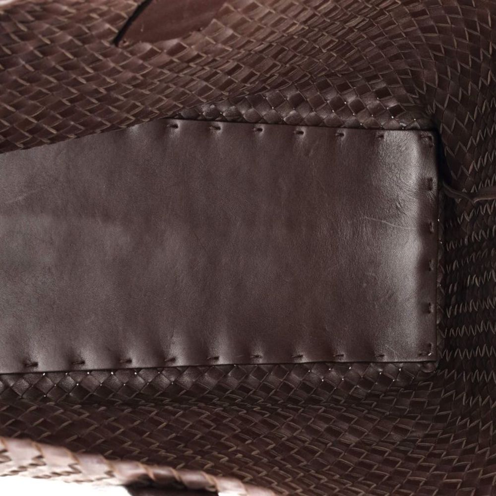 Bottega Veneta Cabat Tote Intrecciato Nappa Medium Brown - Picture 6 of 8